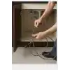 Kanal Açma Teli, 9 mm Kalınlık, Dayanıklı Metal Tel, Lavabo ve Gider Borusu Açacağı, Tıkanıklık Giderici, Spiral Tel, Ergonomik Sap, Kolay Kullanım, Lavabo, Tuvalet, Banyo, Küvet Açıcı (5 M)