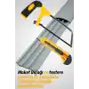 1m Kendinden Yapışkanlı 50x12mm Gri Balık Sırtı Kablo Kanalı (1 Metre)