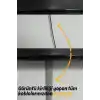 1m Kendinden Yapışkanlı 50x12mm Gri Balık Sırtı Kablo Kanalı (1 Metre)