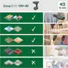 Bosch Home and Garden EasyDrill 18V-40 akülü vidalama makinesi (ahşap, metal ve plastik üzerine vidalama veya delme; 18 Volt sistem; 1 x akü 2,0 Ah; çanta içinde)