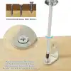Orret Home 10’lu Metal Gönye Köşebent Seti – Deprem İçin Mobilya Sabitleyici L Demir, Dolap ve Raf Güçlendirme Ayağı, Dayanıklı Metal Köşebent Bağlantı Aparatı (30x35x35 Mm)