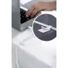 20 Adet Kendinden Yapışkanlı Cırt Cırtlı Bant Kablo Tutucu, Masaüstü Kablo Düzenleyici