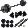 Ecgspor 22 KG Multifonksiyonel Halter ve Dambıl Seti - Ağırlık Fitness