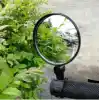 2 ADET Geniş Açı Bisiklet -Scooter Gidon Aynası - Dikiz Aynası Bisiklet Aksesuarı Bisiklet Ayna
