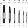 Orret Home 6lı Vida Sökme Ucu Seti – Kırık ve Sıkışmış Vida Çıkarıcı, Civata Kılavuz Sökme Aparatı, Matkap Uyumlu Hasarlı Vida Temizleyici, Paslı ve Dönmeyen Vida Sökücü, Taşıma Kutulu