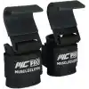 MuscleCloth Lifting Hooks Ağırlık Kaldırma Kancası Siyah