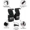 MuscleCloth Lifting Hooks Ağırlık Kaldırma Kancası Siyah