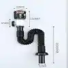 Koku Haşere önleyici banyo lavabo gider Borusu, kolay kurulum, genişletilebilir banyo ve lavaboları için lavabo uzatma borusu