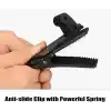 TELESIN Eyeon 360 derece döner sırt çantası tutucu klips kelepçe montaj 3 yollu ayarlanabilir tutma sapı sabitleyici GoPro Hero 2018 7 6 5 4 3/Session, Xiaomi YI, Akaso, Campark, Crosstour, Victure aksesuarı için