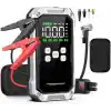 Groove F04 21800 mAh, 6000A Tepe Akımı Profesyonel Akü Takviye Cihazı + Lastik Şişirme Kompresörlü Taşınabilir Jump Starter Dizel ve Benzinli Araçlar İçin