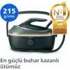 Philips PerfectCare 8000 Serisi Buhar Ütüsü - TurboPower Buhar Motoru, OptimalTEMP Yanmazlık, 1.4L Çıkarılabilir Tank ile 1 Saatlik Ütüleme (PSG8200/70), Deep Black