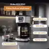 Sinbo SCM-9042 Otomatik Filtre Kahve Makinesi, 14 Fincan 1.8L Cam Hazne, Taşma Önleyici, Zaman Ayarlı, Yıkanabilir Hazne