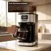 Sinbo SCM-9042 Otomatik Filtre Kahve Makinesi, 14 Fincan 1.8L Cam Hazne, Taşma Önleyici, Zaman Ayarlı, Yıkanabilir Hazne