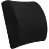Visco Planet Ortopedik Visco Bel Destek Yastığı Siyah 35 x 34 x 12 cm