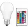 Orret Home 9W LED RGB Ampul – Uzaktan Kumandalı E27 Renkli Aydınlatma Ampulü, Çoklu Renk Modları, Ortam Işığı, Dekoratif RGB Led Ampul