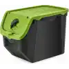 Orret Home 12 Litre Patates Soğan Saklama Kabı Hava Alabilir Kapaklı Sebze Saklama Kutusu Kilitli Kapaklı Sarımsak Organizer Plastik Erzak Saklama Kabı İstiflenebilir Kiler Düzenleyici (ASORTİ RENK)
