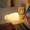 Çocuk Gece Lambası Yumuşak Dokunmatik RGB Renk Modu,Emzirme Işığı Bebek Odası,Dokunmatik Kontrol, USB Şarjı (BPA İÇERMEZ) (Ördek)