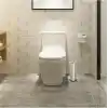 Orret Home Metal WC Fırçası, Krom Tuvalet Temizleme Fırçası, Paslanmaz Çelik Saplı, Dayanıklı ve Hijyenik Banyo Aksesuarı