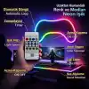 RGB Akıllı Pixel Neon LED Set 5 Metre – 7W USB Girişli, Mobil Uygulama ve Kumanda Kontrollü, Müzik Senkronlu, IP65 Su Geçirmez, Kişiselleştirilebilir Renk Efektli, Oyuncu Odası Dekoratif Aydınlatma