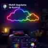 RGB Akıllı Pixel Neon LED Set 5 Metre – 7W USB Girişli, Mobil Uygulama ve Kumanda Kontrollü, Müzik Senkronlu, IP65 Su Geçirmez, Kişiselleştirilebilir Renk Efektli, Oyuncu Odası Dekoratif Aydınlatma