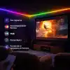 RGB Akıllı Pixel Neon LED Set 5 Metre – 7W USB Girişli, Mobil Uygulama ve Kumanda Kontrollü, Müzik Senkronlu, IP65 Su Geçirmez, Kişiselleştirilebilir Renk Efektli, Oyuncu Odası Dekoratif Aydınlatma