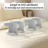URUCHI Çarşaf Tutucu Aparat Seti (4’lü) – Çarşaf Klipsi, Çarşaf Kilitleyici, Yatak Çarşafı Sabitleyici, Dayanıklı Plastik Çarşaf Tutucu, Kolay Kurulum, Tüm Yatak Boyutlarına Uyumlu (Beyaz)