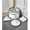 Yeni Tasarım Otomatik 360° Döner Mop ve Temizlik Seti, 3 Başlıklı Paspas Mop