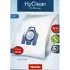 Miele HyClean GN 3d verimlilik toz torbası için klasik, komple, S2000, S5000, ve S8000 Serisi 8.5 x 16.5 x 23.5 cm beyaz 9917730