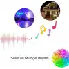 Amber LED Pixel Rgb Magic Peri ışık - 5v Usb Girişli, Bluetooth Uygulamalı, Uzaktan Kumandalı, Müziğe Duyarlı, Suya Dayanıklı, Parti, Yılbaşı, Doğum Günü, Eğlence için (10 Metre)