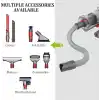 Ninthseason Yedek Streç Hortum Uzatma Aksesuarı Dyson Gen5 G5 V15 V12 V11 V10 V8 V7 SV10 SV11 Elektrikli Süpürge için