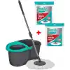 SMARTER DARK Otomatik Temizlik Seti + 2 Adet Yedek Mikrofiber Mop Paspas