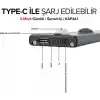 Hareket Sensörlü Ledli Gece Lambası, Parlaklık Ayarı Yapılabilir, 3000K-6000K, 3 Mod, Kablosuz, Merdiven Aydınlatması, USB Şarj Edilebilir Işık, LED Manyetik Lamba (Cata - Bella - Siyah 40 Cm)