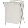 IKEA 50 Litre Beyaz,Katlanır, Çamaşır Sepeti Açılır Kapanır Pratik Kirli Sepeti 50 Lt U42X G43X Y60 cm