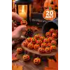 20’li Halloween Mini Balkabağı Figürü Seti – 1.5 CM Dekoratif Cadılar Bayramı Süsü Turuncu