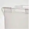IKEA 50 Litre Beyaz,Katlanır, Çamaşır Sepeti Açılır Kapanır Pratik Kirli Sepeti 50 Lt U42X G43X Y60 cm