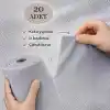 Jouis Mikrofiber Rulo Bez Seti - 20 Adet Kopar Kullan Kullan At Temizlik Bezi, Mutfak, Banyo ve Araç için Yüksek Emici Kurulama Bezi, Tekrar Yıkanabilir Genel Amaçlı Mikrofiber Havlu Havlu Paket