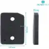 Miele 9164761 kurutma makinesi için 2li filtre seti, ısı pompalı kurutucu, ince kaba | 207 x 157 x 30 mm, sünger filtre, filtre matı, yoğuşmalı kurutucu, tiftik filtresi, köpük filtre süngeri