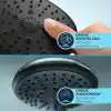 GROHE Vitalio Start 110 El Duşu, 2 Akışlı Yağmur ve Jet Duşu, SmartSwitch, 110mm Yuvarlak Duş Başlığı, Kireç Önleyici Sistem, Krom, 26947001