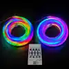 Akıllı Neon LED Şerit 5 Metre – USB Bağlantılı, Uygulama ve Kumanda Kontrollü, Müzik Senkronizasyonlu, Zaman Ayarlı, Çok Renkli Esnek Neon Işık Şeridi, Oda Dekorasyonu ve Gaming Setup