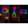 Akıllı Neon LED Şerit 5 Metre – USB Bağlantılı, Uygulama ve Kumanda Kontrollü, Müzik Senkronizasyonlu, Zaman Ayarlı, Çok Renkli Esnek Neon Işık Şeridi, Oda Dekorasyonu ve Gaming Setup