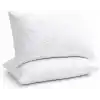 2 Li İtalyan 1200gr Microfiber Orta Sertlikte Boyun Destekli Rahat Nefes Alan Yastık (50x70)