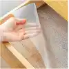 Raf ve Çekmece Örtüsü EVA Pıtırcık 45cm x 10 m – Kesilebilir Şeffaf Silikon & EVA Kaymaz Mat, Mutfak Dolabı, Buzdolabı ve Çekmeceler için Koruyucu, Yıkanabilir Silinebilir