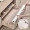 Raf ve Çekmece Örtüsü EVA Pıtırcık 45cm x 10 m – Kesilebilir Şeffaf Silikon & EVA Kaymaz Mat, Mutfak Dolabı, Buzdolabı ve Çekmeceler için Koruyucu, Yıkanabilir Silinebilir