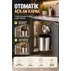 Banyo, Mutfak Dolap içi 11 Litre Metal Çöp Kovası – Krom, Tüm Dolaplara Uyumlu Tezgah Altı Çöp Kovası