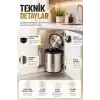 Banyo, Mutfak Dolap içi 11 Litre Metal Çöp Kovası – Krom, Tüm Dolaplara Uyumlu Tezgah Altı Çöp Kovası