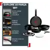 TEFAL Ingenio Explore Fusion Core 9X Büyük Tava Ve Tencere Seti - 10 Parça