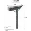 Çift Taraflı Süngerli Cam Sil Aparatı 22 cm Çekçekli Temizlik Aleti Ergonomik Saplı Pencere Duşakabin Ayna Araç Camı Fayans Mermer Parlak Yüzeyler İçin İz Bırakmayan Pratik Silme Ekipmanı