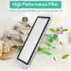 Chuancheng Xiaomi Roborock S5 Max S6 Pure S6 MaxV Rulo Fırçalar için 9lu Paket Yedek HEPA Filtre Paspas Bezi Aksesuarı (Beyaz)