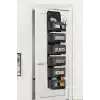 6 Katlı Kapı Arkası Düzenleyici Raf Bebek Eşyası Çocuk Odası Banyo Organizer (Antrasit)