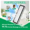 Dreame L10s Ultra/L10 Ultra için 24 parçalı yedek parça seti. L10s Pro Ultra Heat için uygun değildir; elektrikli süpürge aksesuar seti, 2 ana fırça, 4 HEPA filtre, 6 silme pedi, 6 toz torbası